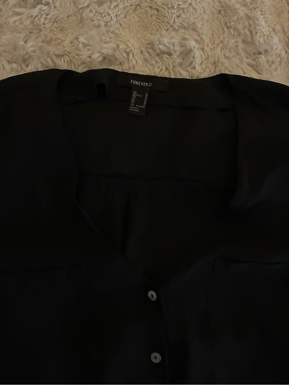 Button Front Top - Picture 2 of 3